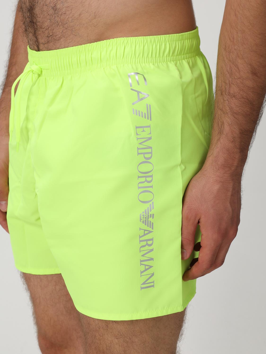 Ea7 Swimsuit Men Orange