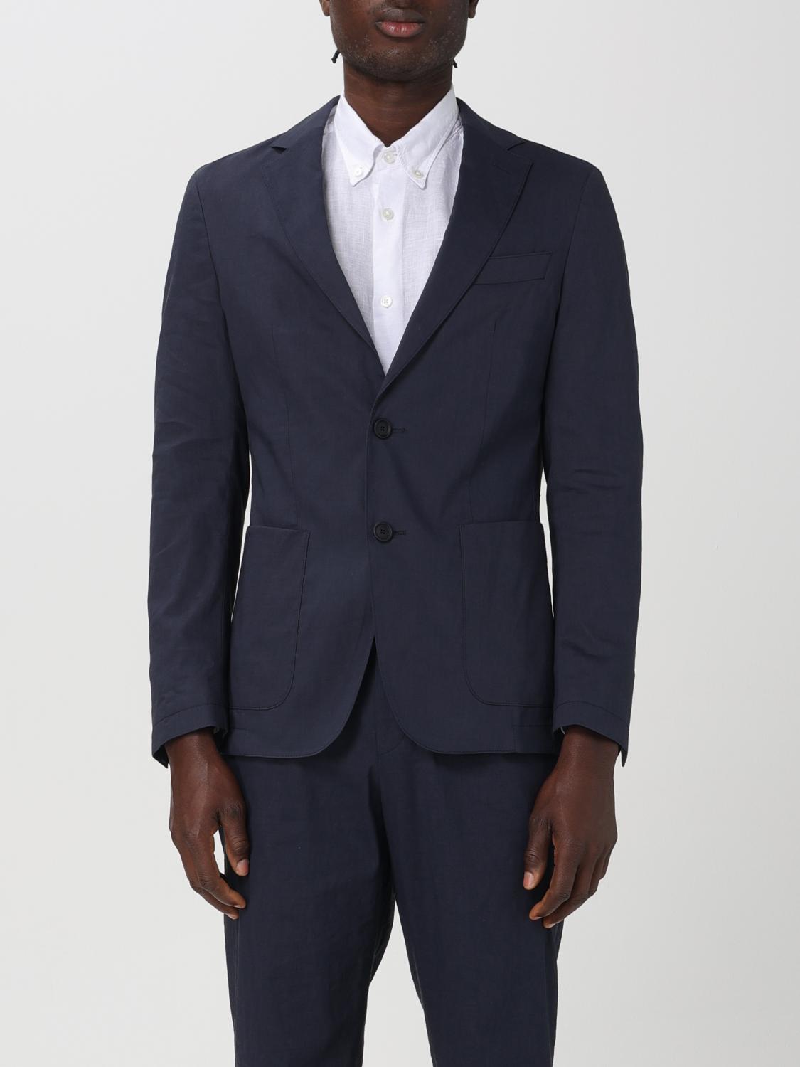 Boss Blazer Men Blue