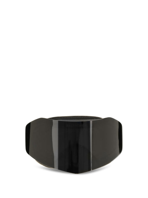 Balenciaga Mirrored Ski Mask Sunglasses - Black