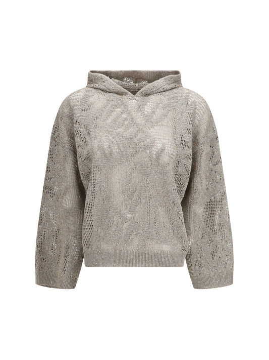 BRUNELLO CUCINELLI Dazzling Water Lilies Sweater