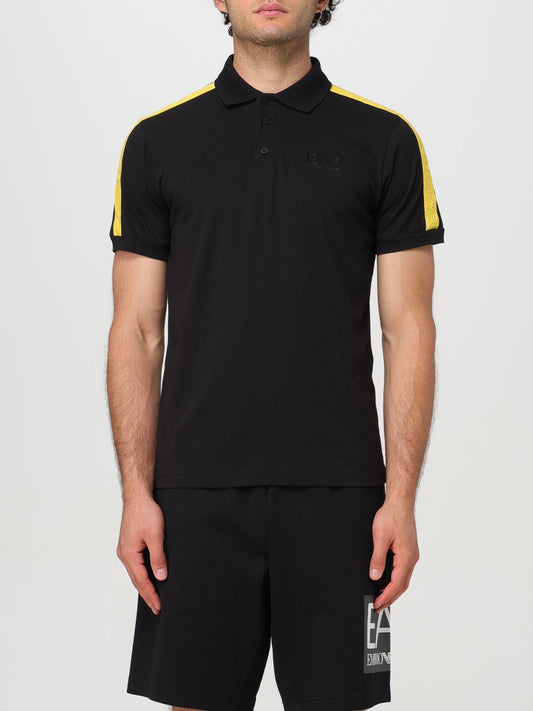 Ea7 Polo Shirt Men Black 1