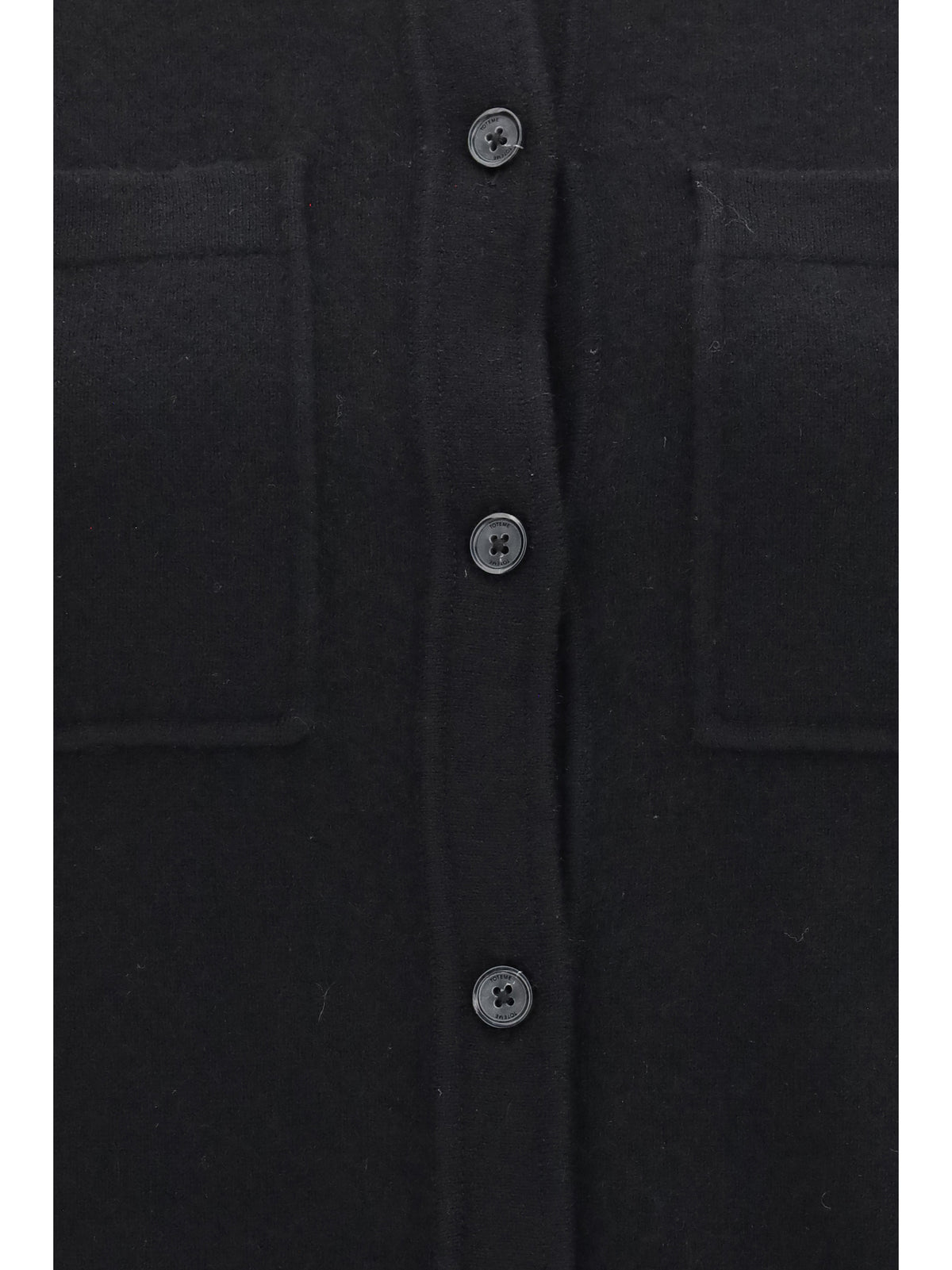 Toteme Cashmere Shirt - Black