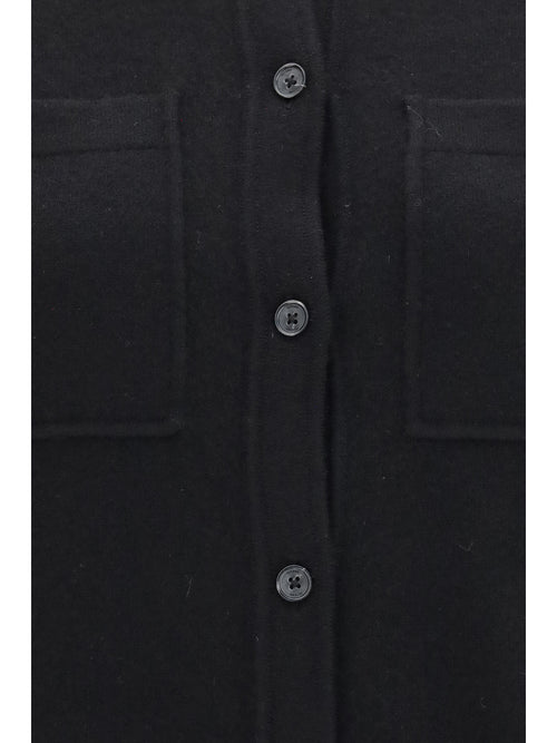 Toteme Cashmere Shirt - Black
