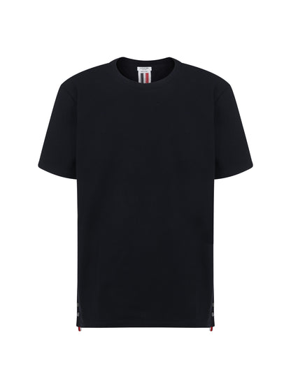 THOM BROWNE Short sleeve cotton T-shirt