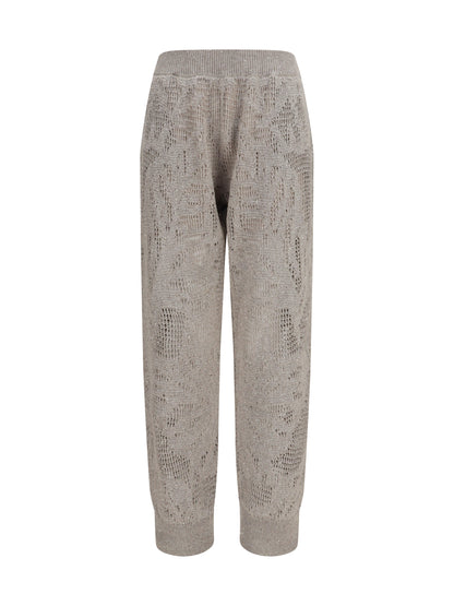BRUNELLO CUCINELLI Track Dazzling Water Lillies Pants