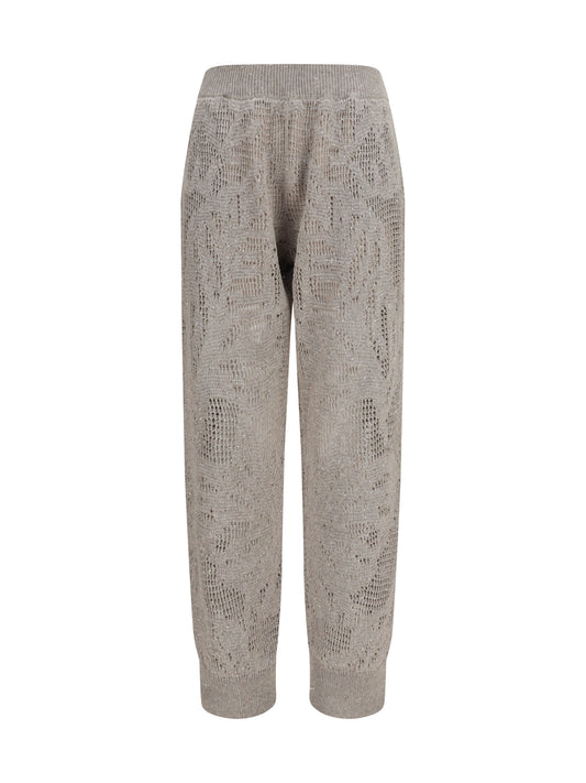 BRUNELLO CUCINELLI Track Dazzling Water Lillies Pants