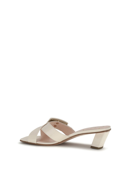 ROGER VIVIER Belle Vivier patent leather Sandals