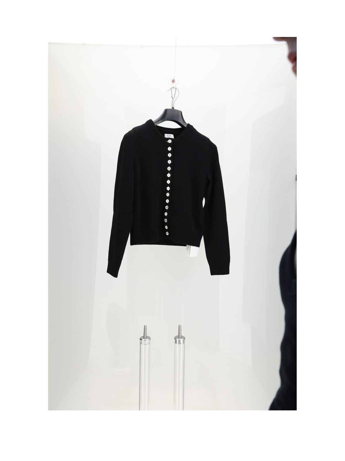 Celine TWINSET CARDIGAN - Black