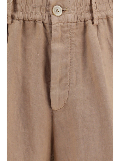 BRUNELLO CUCINELLI Lightweight délavé linen Shorts