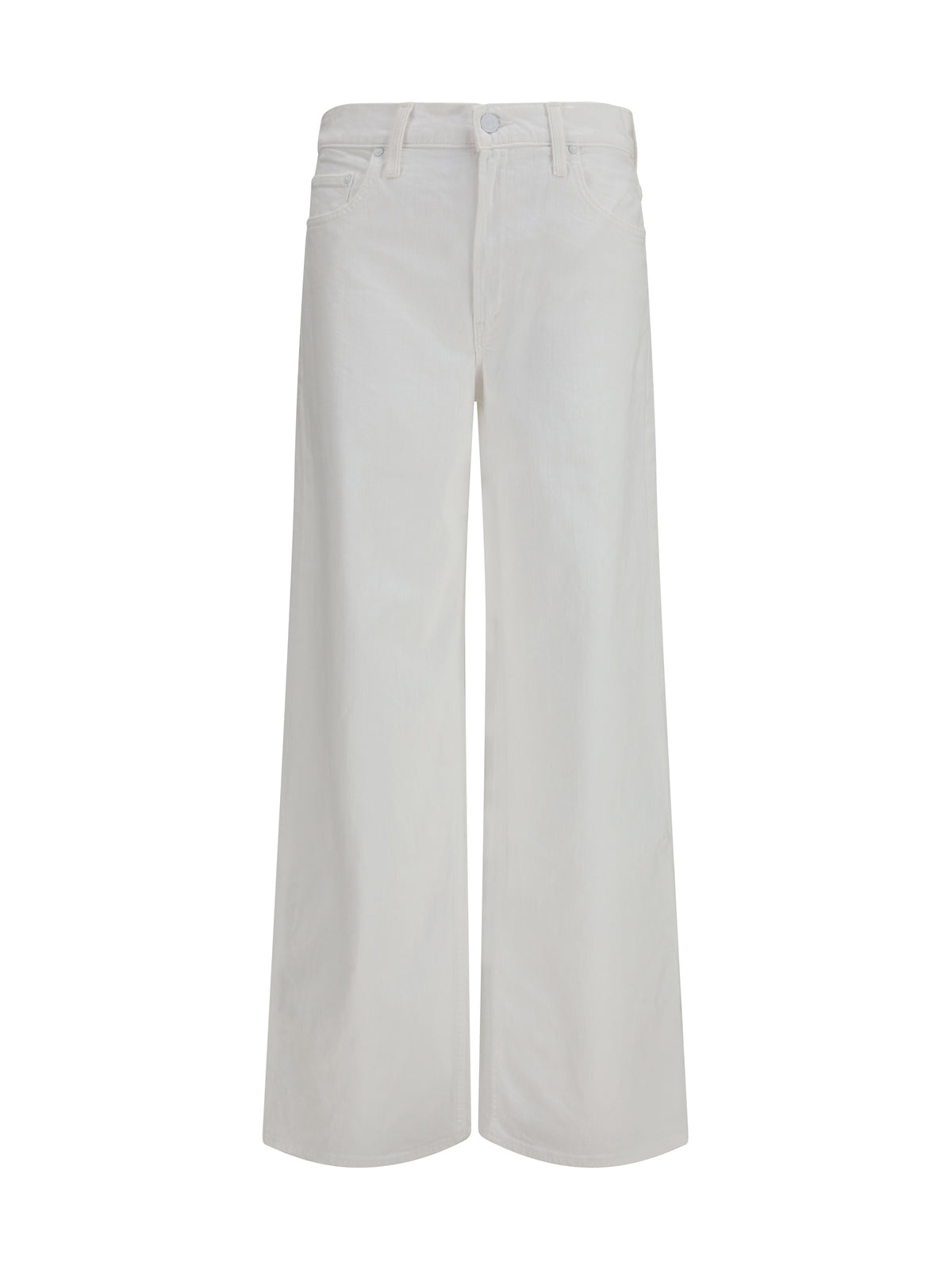 Mother Rerun Zip Sneak Jeans - Totally Innocent