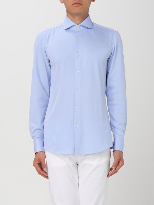 Boss Shirt Men Blue