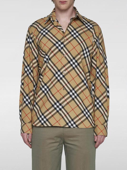 Burberry Shirt Men Beige