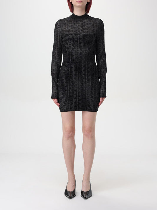 Balmain Dress Woman Black