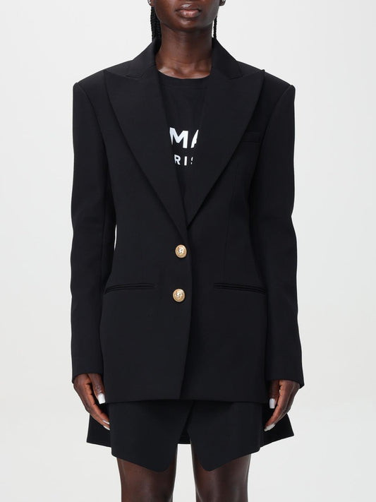 Balmain Blazer Woman Black