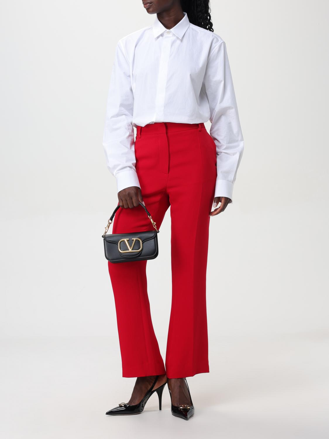 Valentino Pants Woman Red