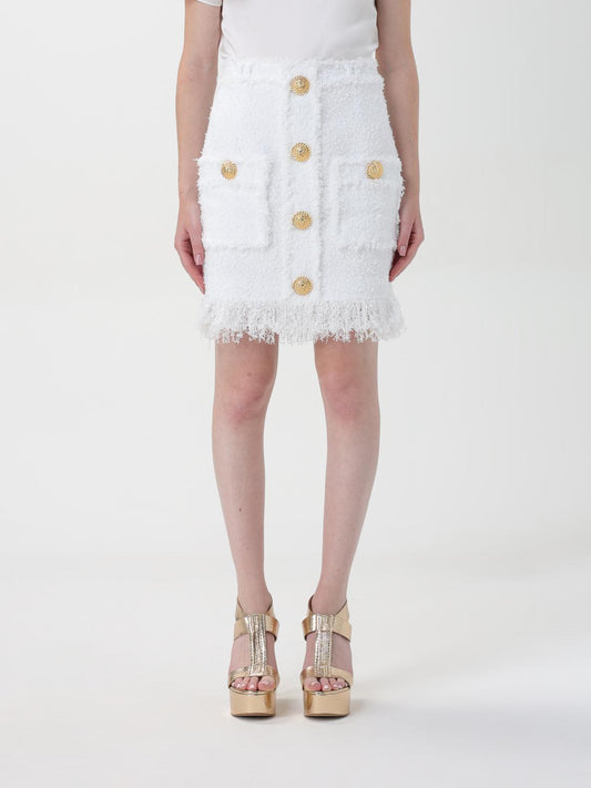 Balmain Skirt Woman White