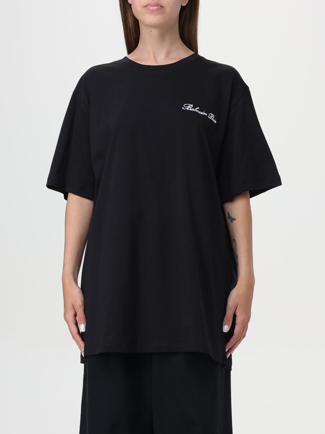 Balmain T Shirt Woman Black