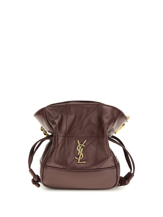 SAINT LAURENT Jamie mini leather Clutch Bag