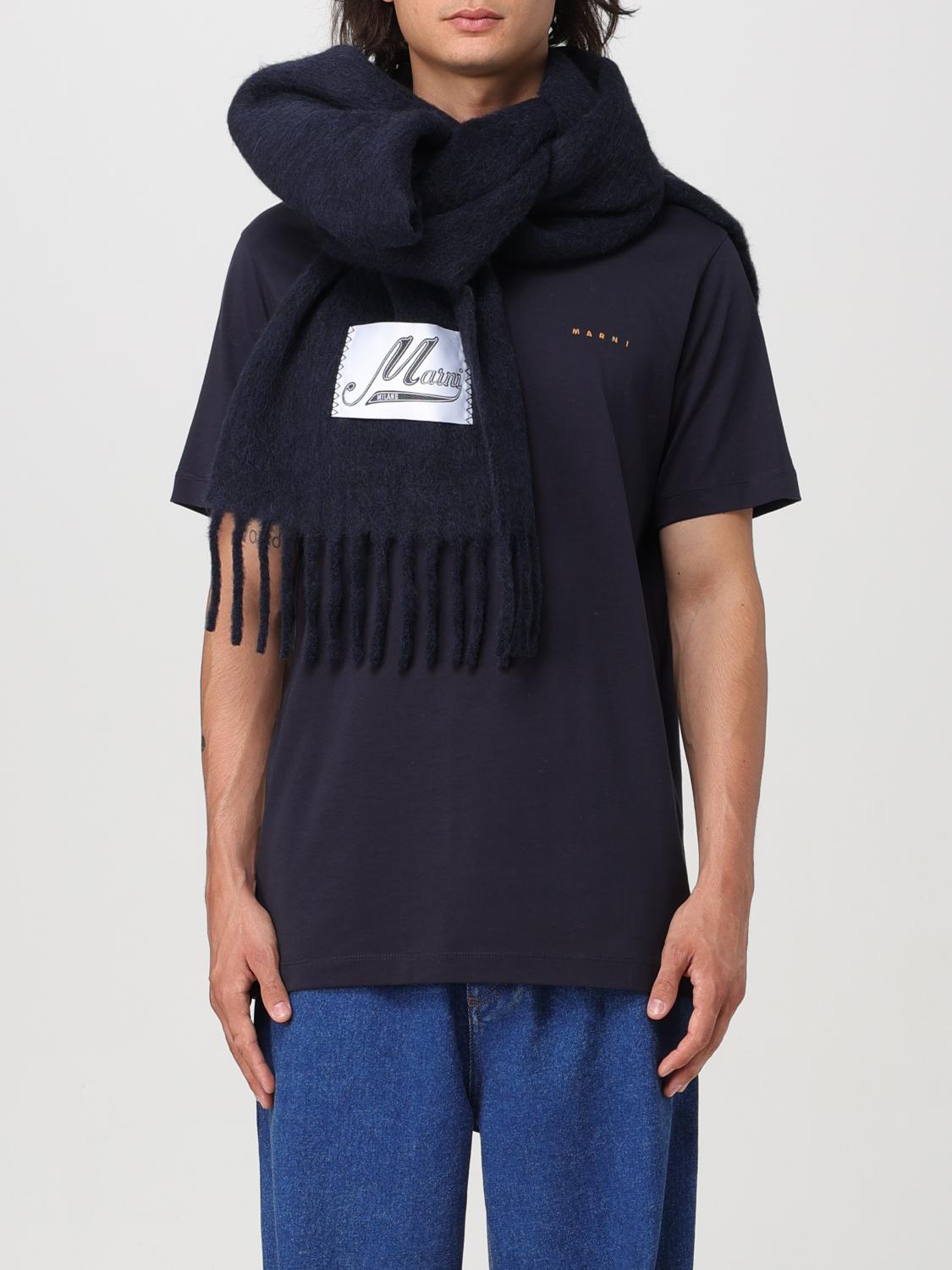 Marni Scarf Men Blue 1