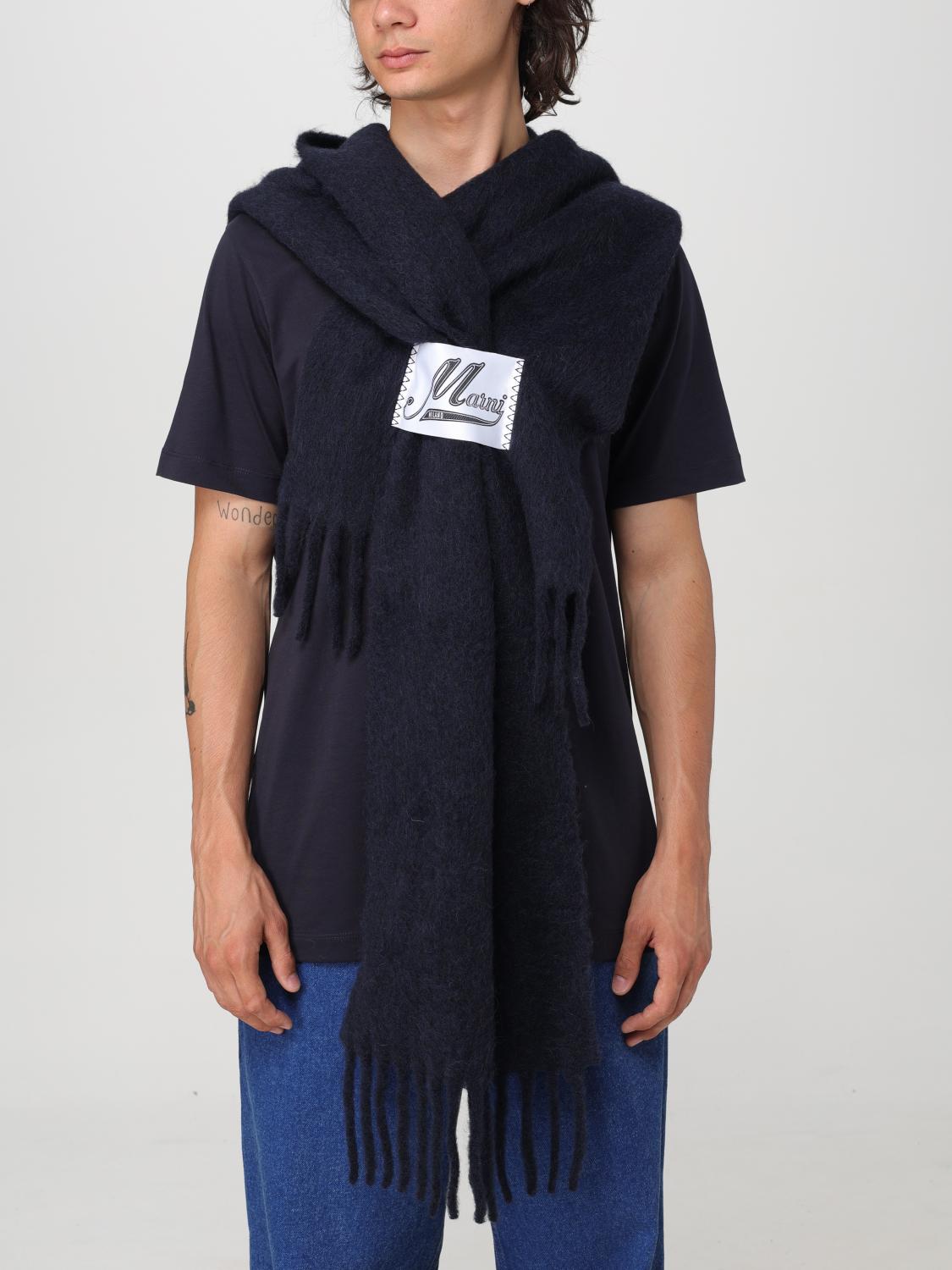 Marni Scarf Men Blue 1