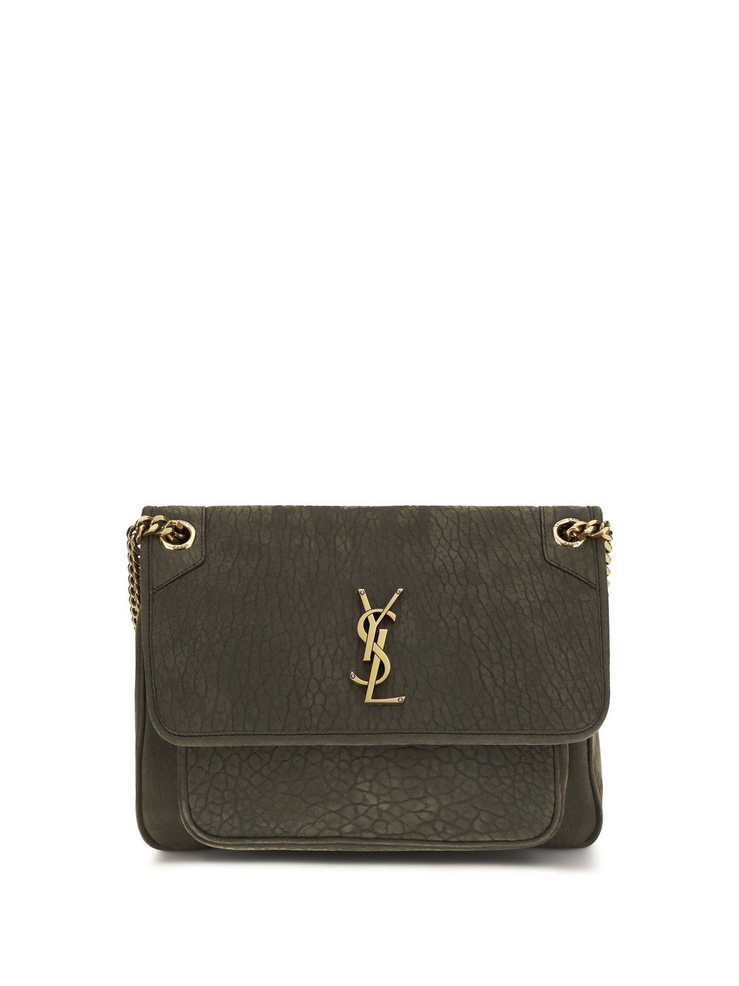 SAINT LAURENT Large Niki Shoulder Bag in lambskin