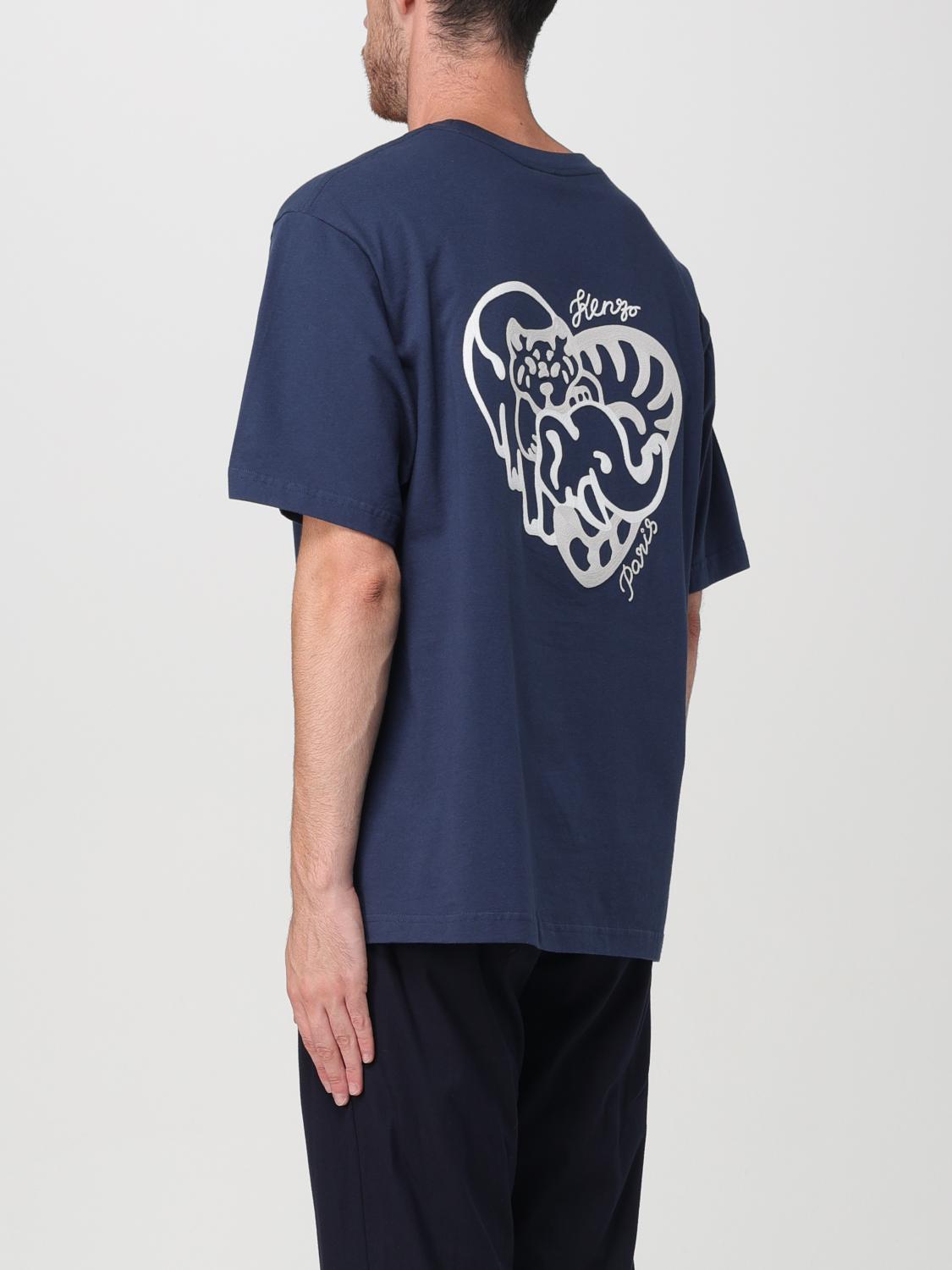 Kenzo T Shirt Men Blue