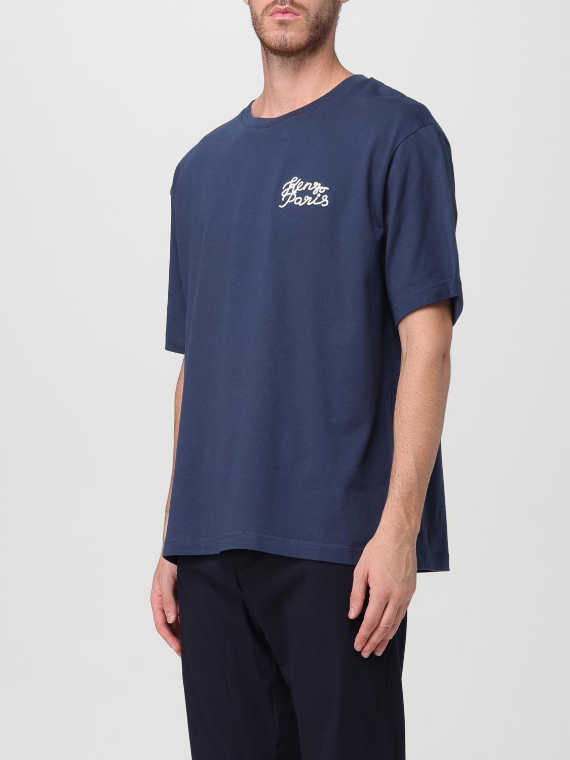 Kenzo T Shirt Men Blue