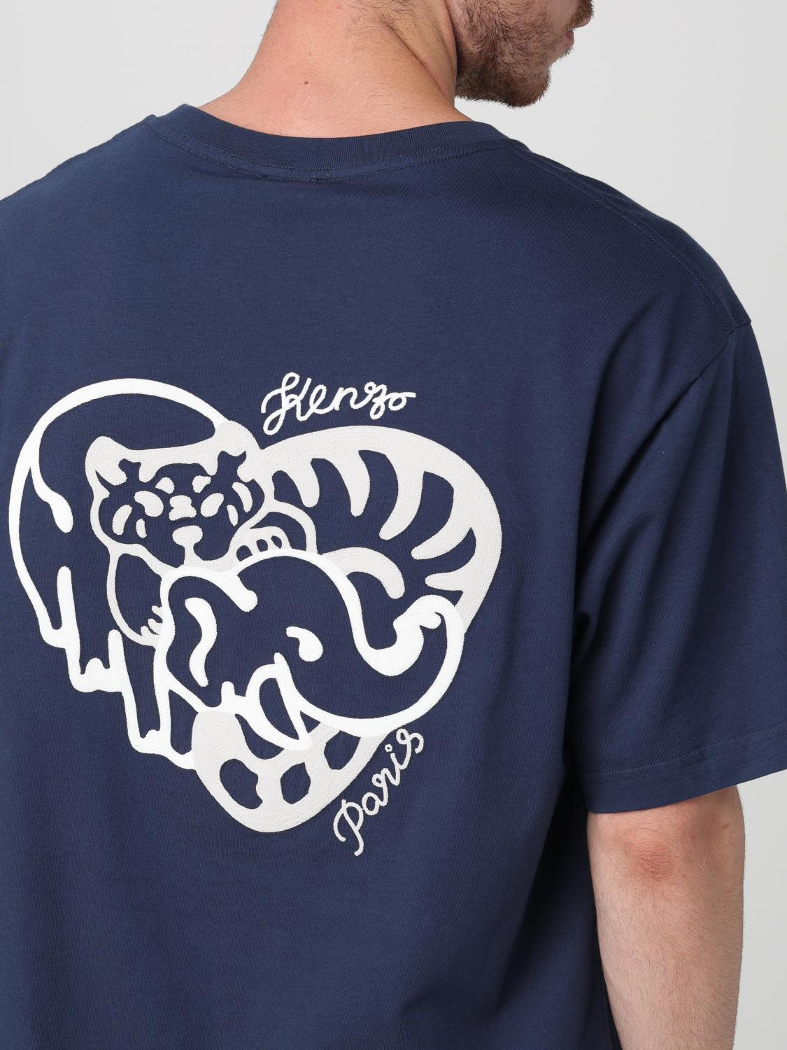 Kenzo T Shirt Men Blue