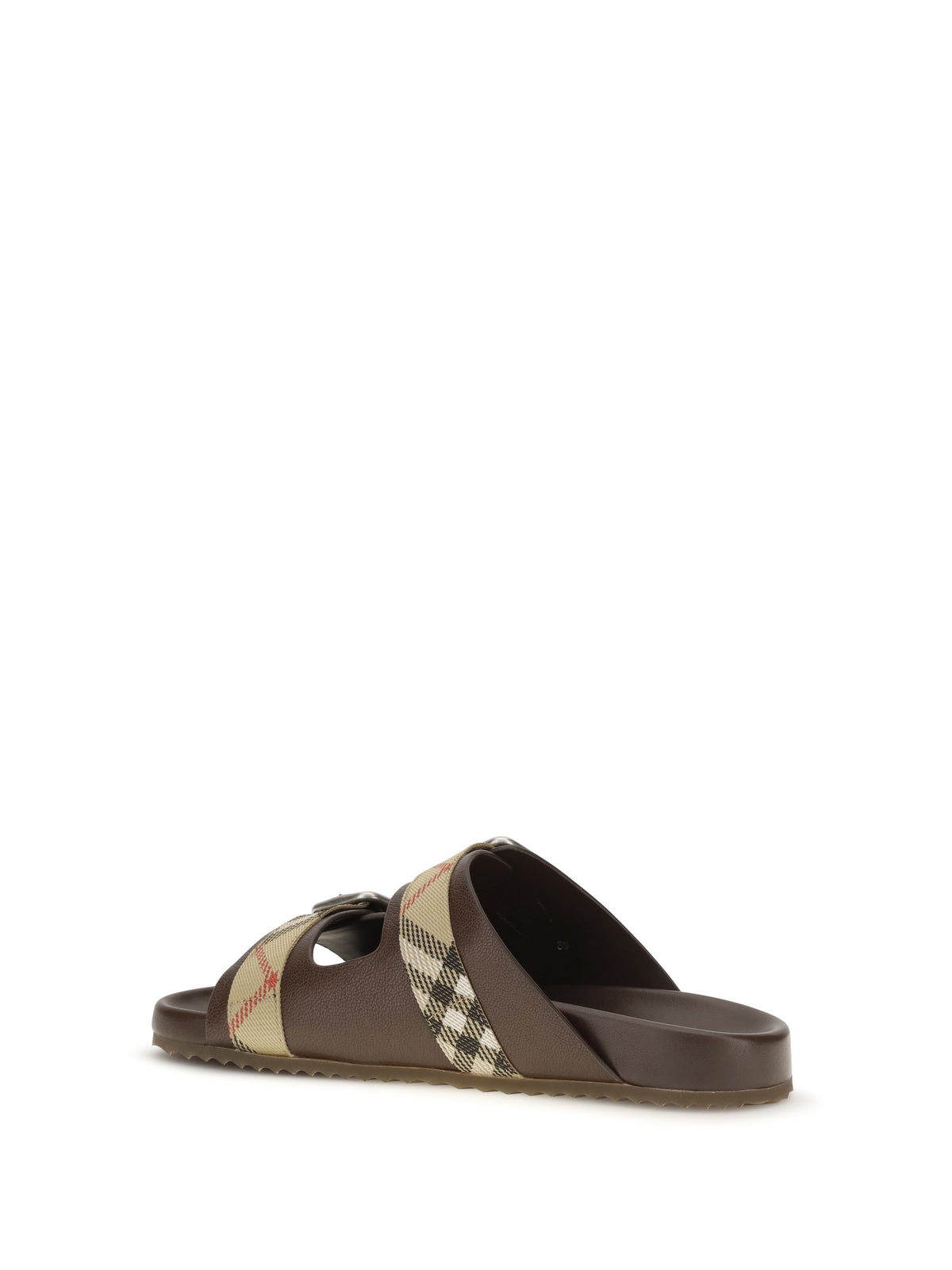 Burberry Urchin Sandals - Mid Brown