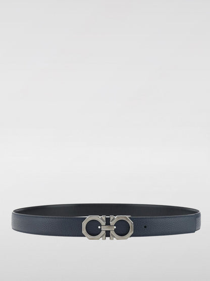 Ferragamo Belt Men Blue