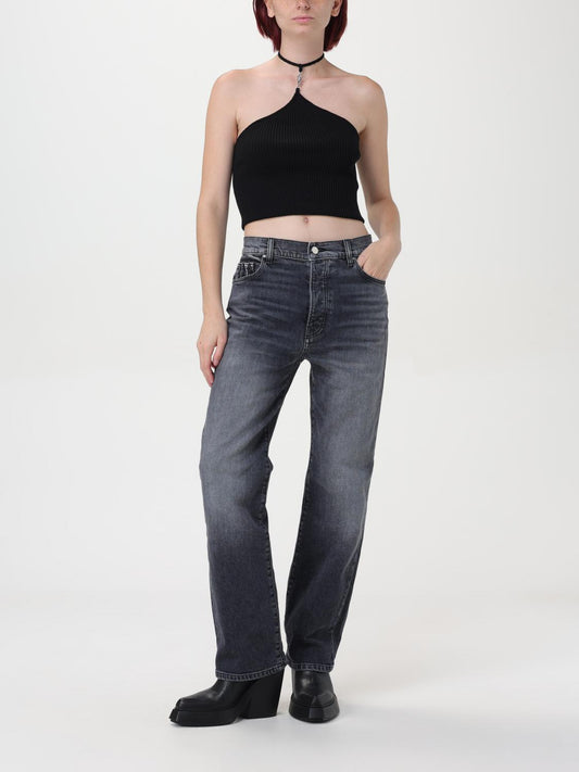 Amiri Jeans Woman Black
