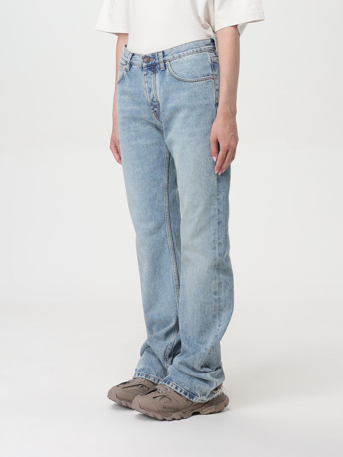 Balenciaga Jeans Woman Blue