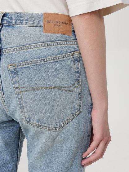 Balenciaga Jeans Woman Blue