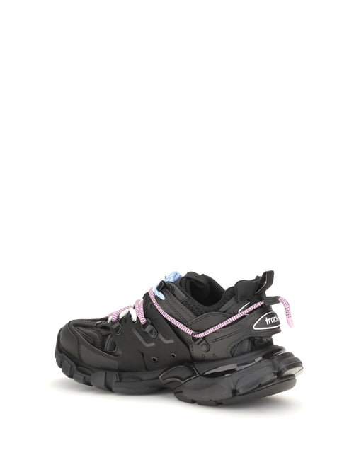 Balenciaga Track Trail Sneakers - Blk/Pink/Blue/Beige