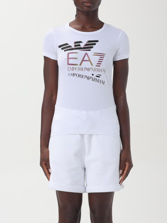 Ea7 T Shirt Woman White