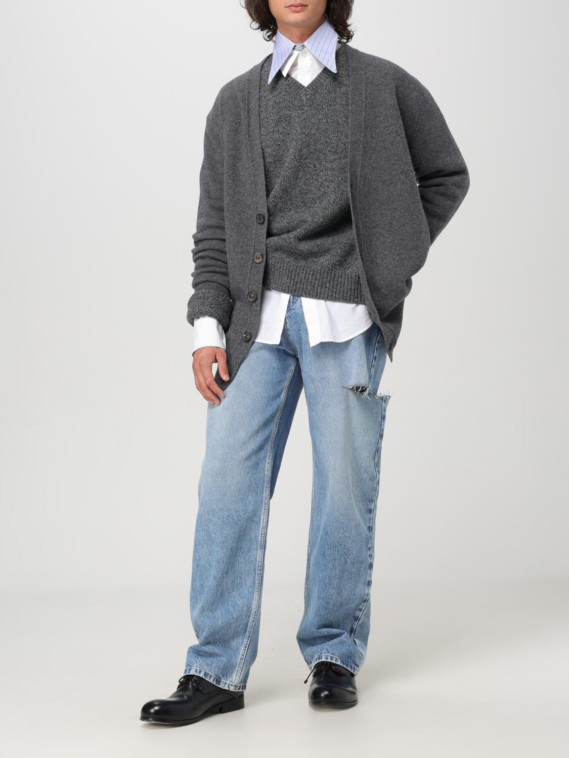 Maison Margiela Cardigan Men Blue
