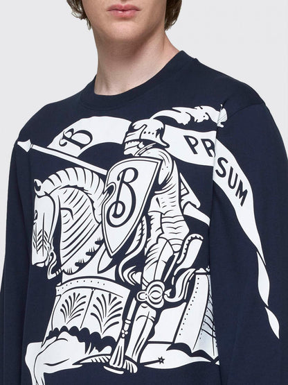 Burberry Sweater Men Blue