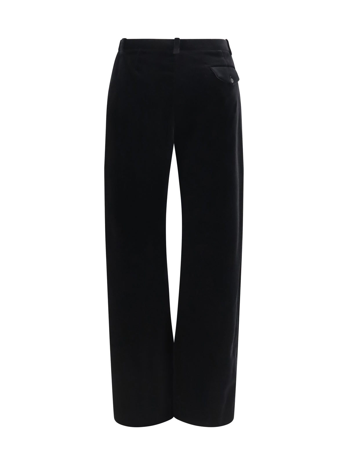 Khaite Hunter velvet Pants - Black
