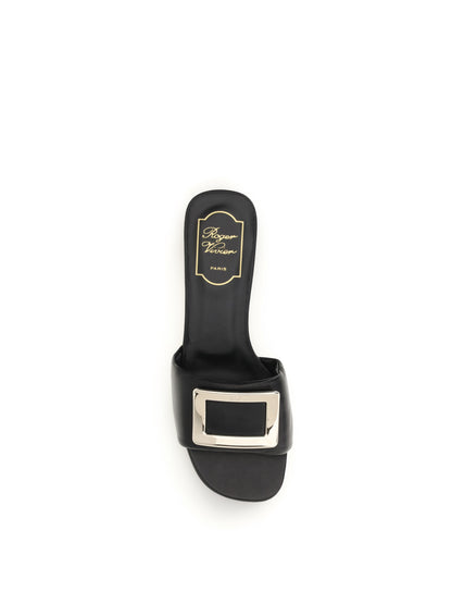ROGER VIVIER Leather slide Sandals