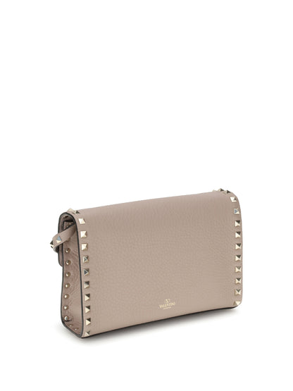 VALENTINO GARAVANI Rockstud leather Shoulder Bag