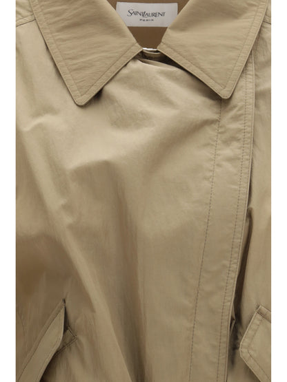 SAINT LAURENT Short belted Jacket