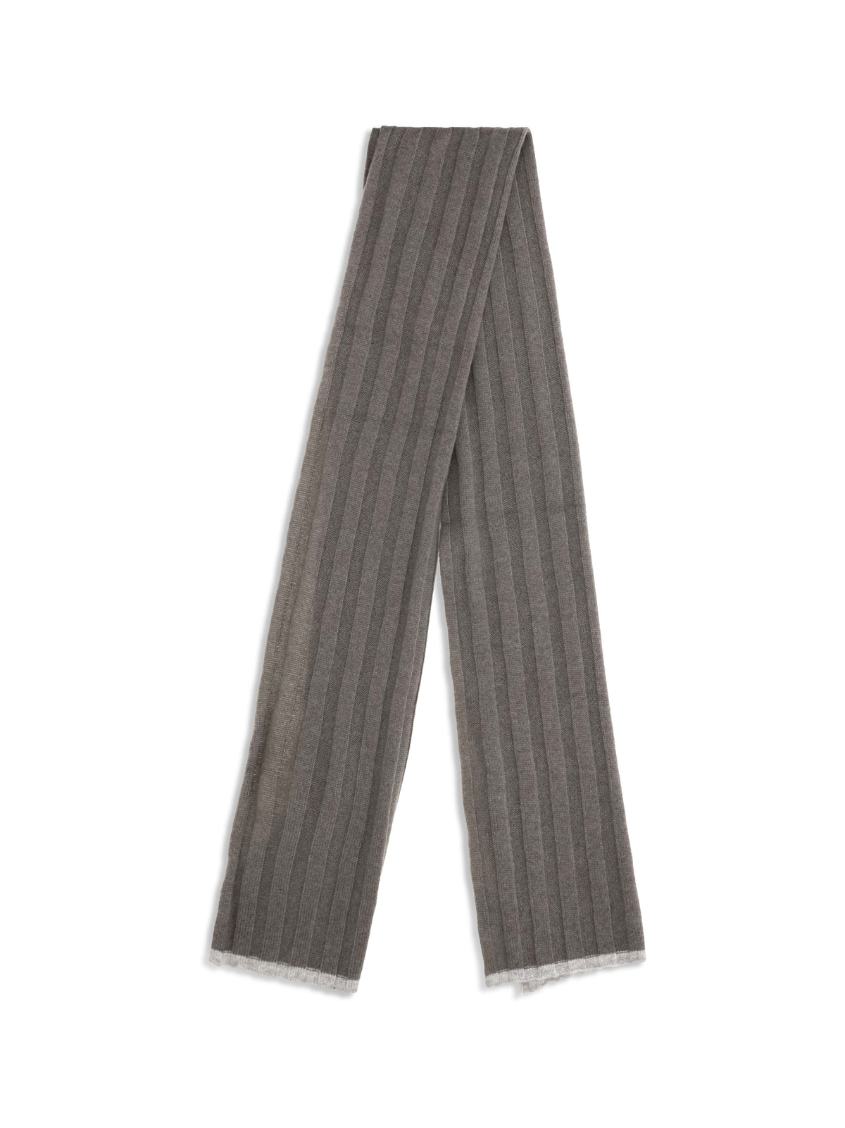 Brunello Cucinelli Cashmere Scarf - Army Washed+Ciottolo