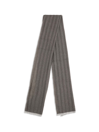 Brunello Cucinelli Cashmere Scarf - Army Washed+Ciottolo