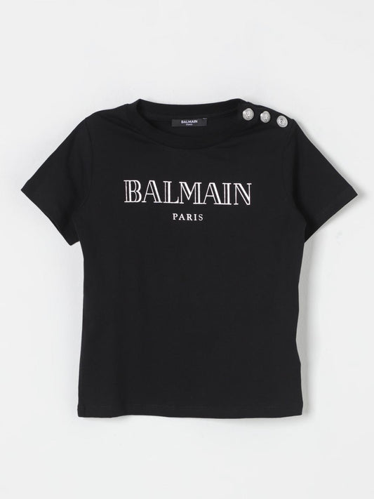 Balmain T Shirt Kids Black