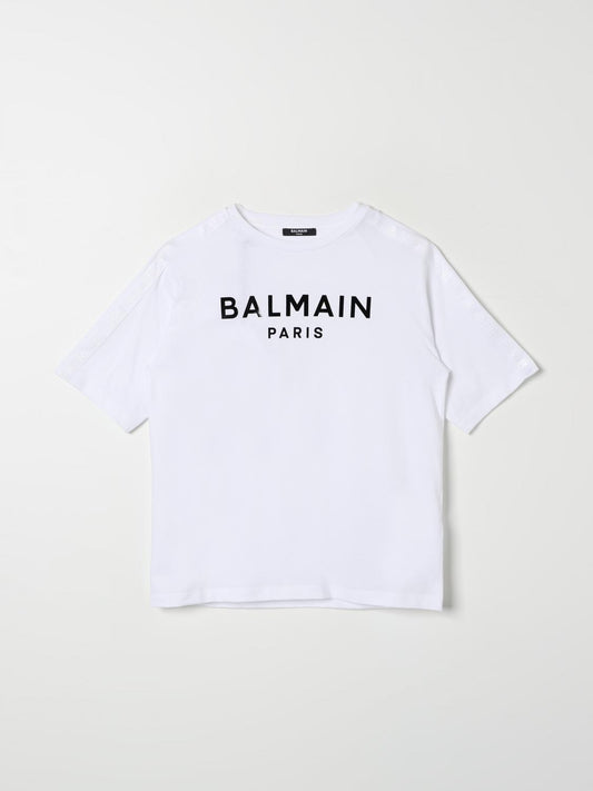 Balmain T Shirt Kids White