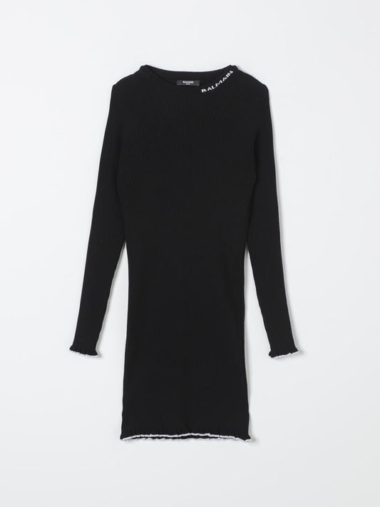 Balmain Dress Kids Black