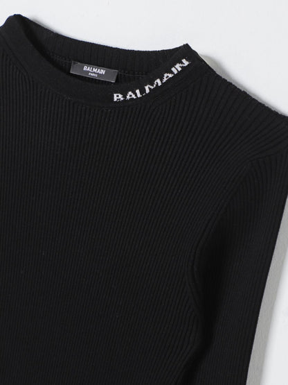 Balmain Dress Kids Black