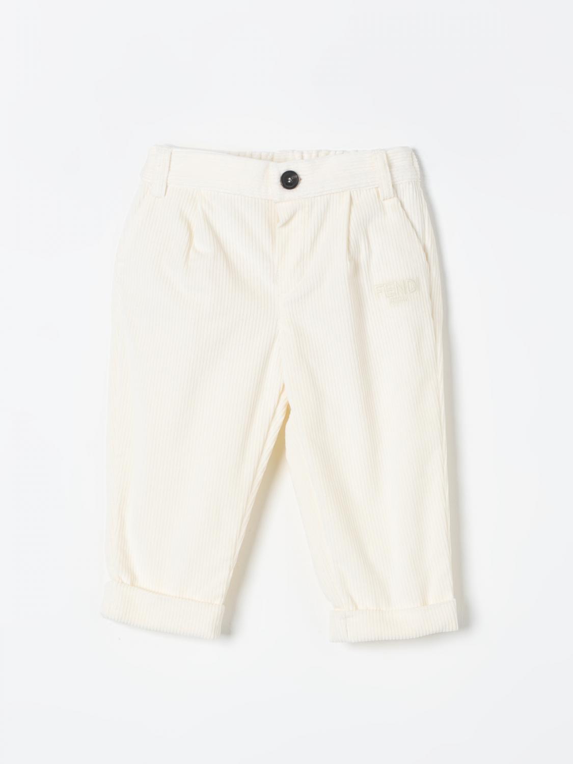 Fendi Pants Kids Milk