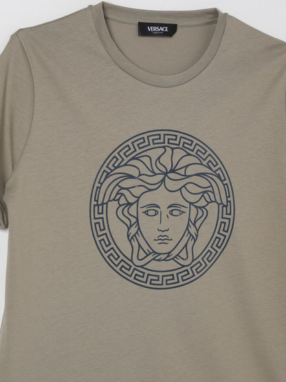 Versace T Shirt Kids Dove Grey