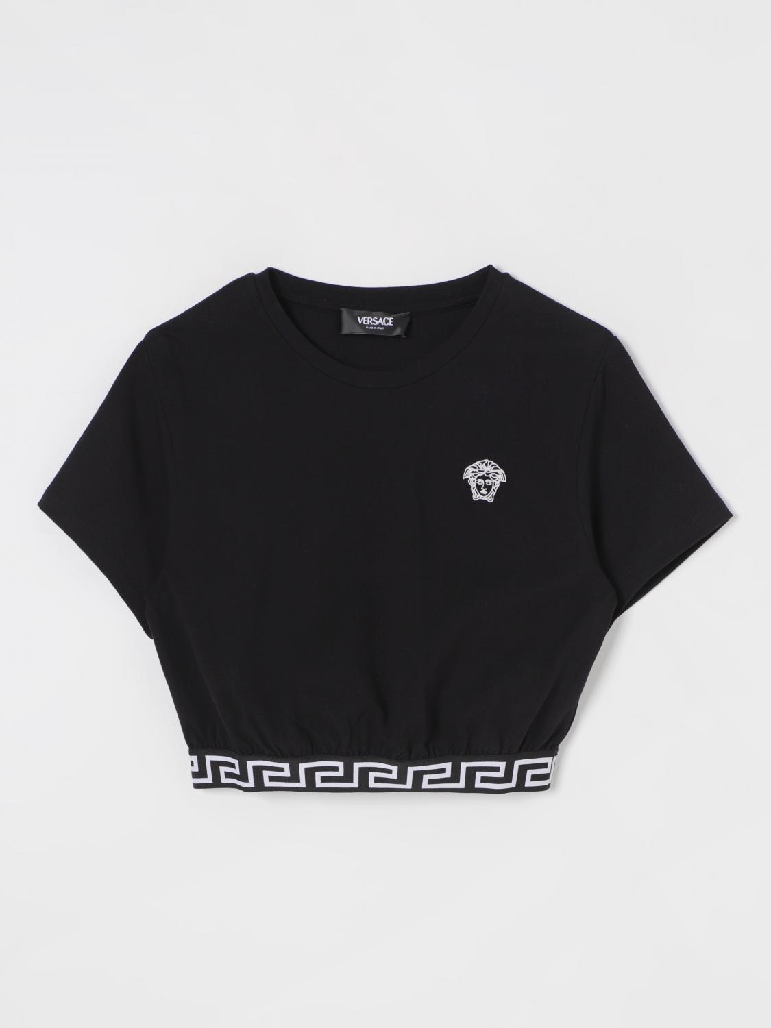 Versace T Shirt Kids Black